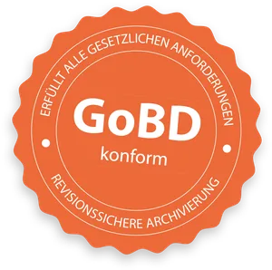 DOCBOX GoBD-konformes Dokumentenmanagement Zertifikat für Unternehmen in Diekholzen